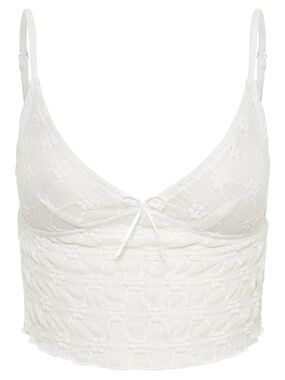 HIGHRACK STUDIOS White Hilda Mesh Cami